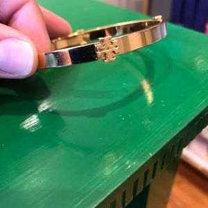 Tory Burch logo bangle